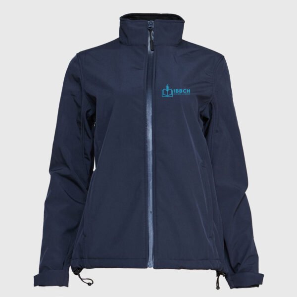 Softshell Entallado Azul Marino